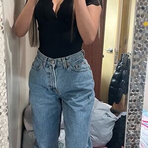 High waisted vintage gap jeans